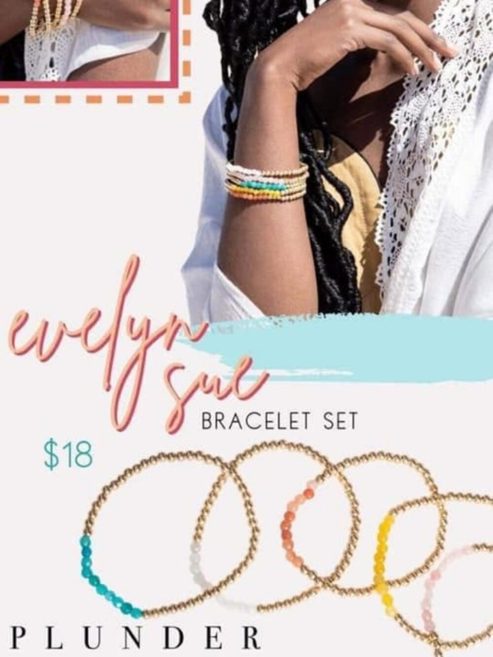 Plunder Design Evelyn Sue Bracelet Set